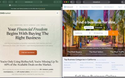 SMB Market vs BizBuySell: Which Tool Should Business Buyers Use to Source Deals?